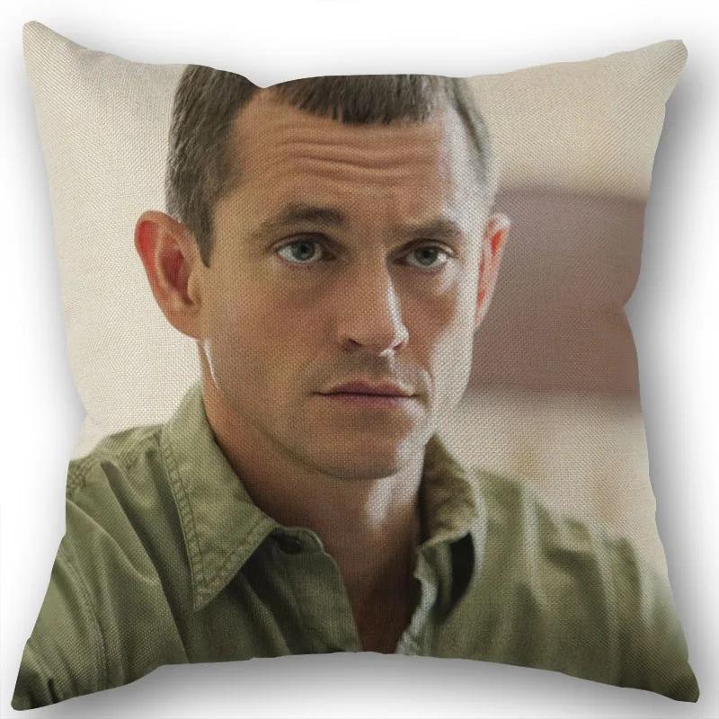 Custom Hugh Dancy Pillowcase Wedding Decorative Cotton Linen Pillow Case For Home Cushion Cover 45X45(One Sides)