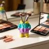 3D-gedruckter Daunenmantel Stifthalter, Schreibtisch-Make-up-Pinsel-Organizer, Kreativer Pufferjacken-Bleistiftbecher für Büro, Geschenk für Lehrer und Schüler