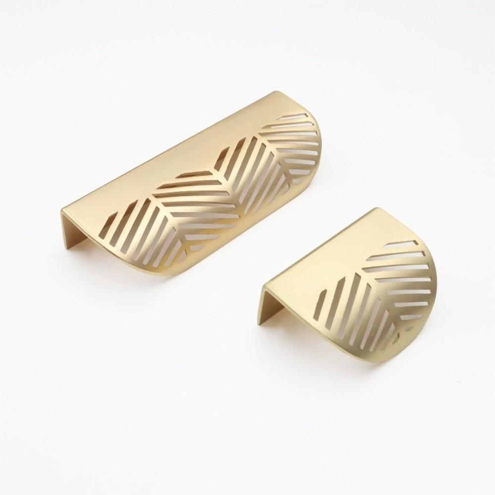 Curved Grip Drawer Pull Handle Zinc Alloy Cupboard Door Handle Furniture Hardware