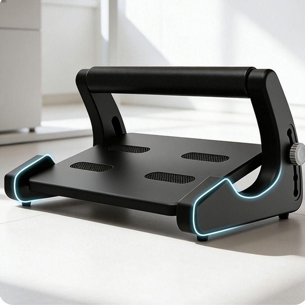 Adjustable Angle Under Desk Footrest Ergonomic Non-Skid Bottom Adjustable Footstool Comfortable Smooth Edge