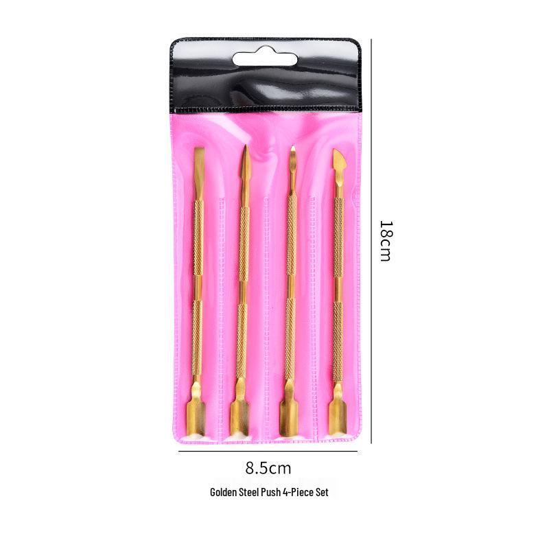 Double-Headed Stainless Steel Nail and Cuticle Pusher