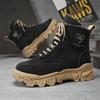 Hiking Footwear Safety Work Ankle Boots Offer Man Tactical Boots Mens Footwear Men Motorcycle Boot Snow High Top Sneakers Men's Winter