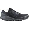 Salomon SENSE RIDE 4 Trail Running Shoes, Men's, Black/Quiet Shade/Ebony, Size 27.5 Cm