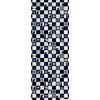 Hamamonyo Tenugui Samurai Crest Checkered Pattern Gray