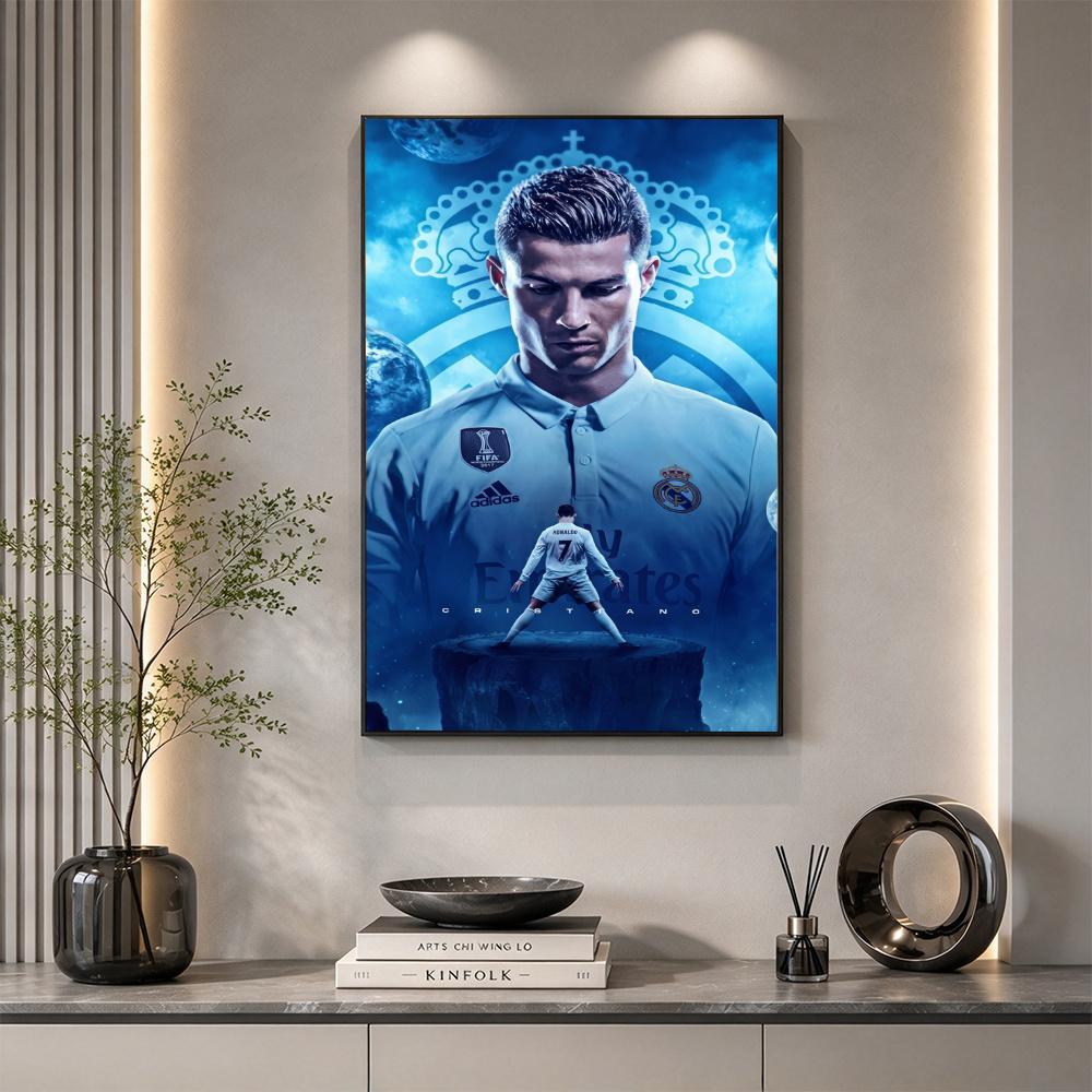 Cristiano Ronaldo 5D Diy Diamond Paintings Mosaic Wall Round Diamond Art Painting Kits Embroidery Crystal Accessories Frameless