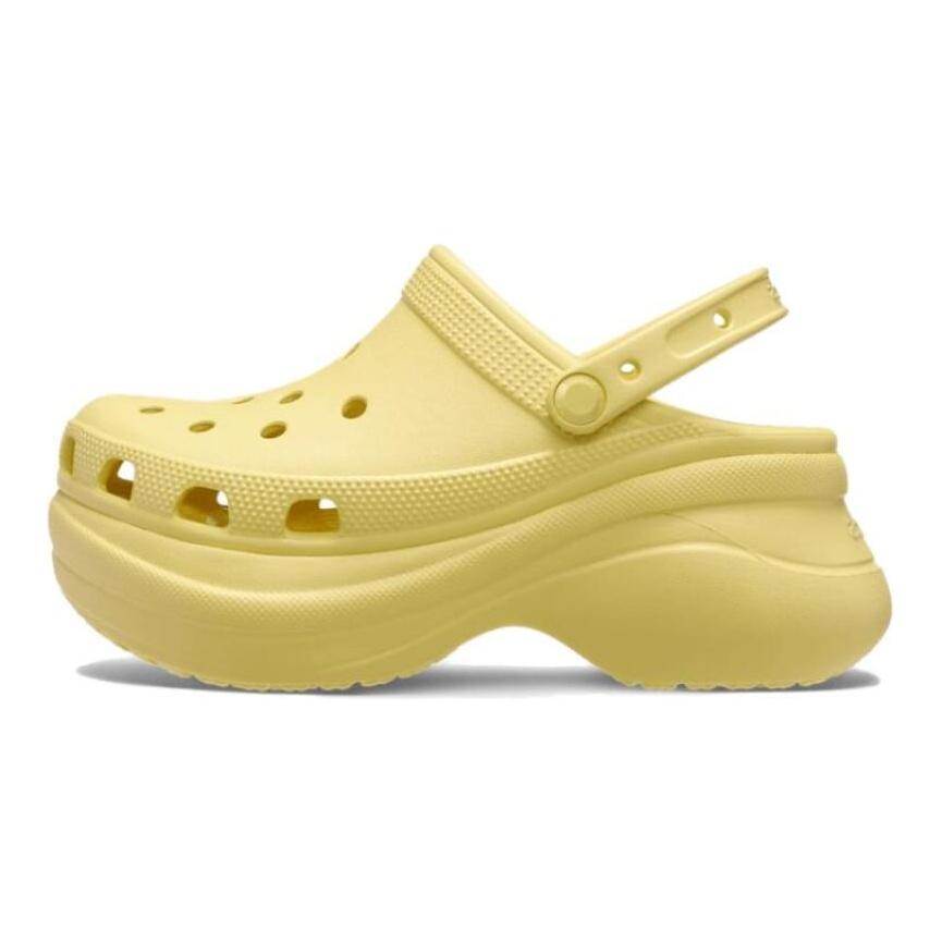 Crocs classic bay clog comfortable and versatile hole shoes women's yellow