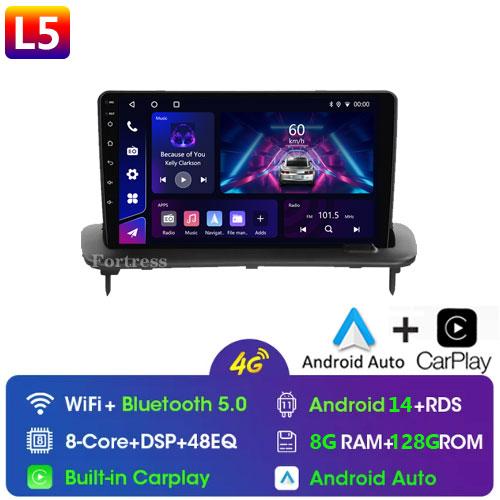 For VOLVO C30 S40 C70 2006 - 2012 Car Radio Multimedia Navigation Stereo 2.5D Touch Screen Head Unit Carplay DVD DSP GPS