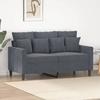 VidaXL 2-Seater Sofa, Loveseat with Armrests, Seat with Padded Backrest, Living Room Furniture, Modern, 359294