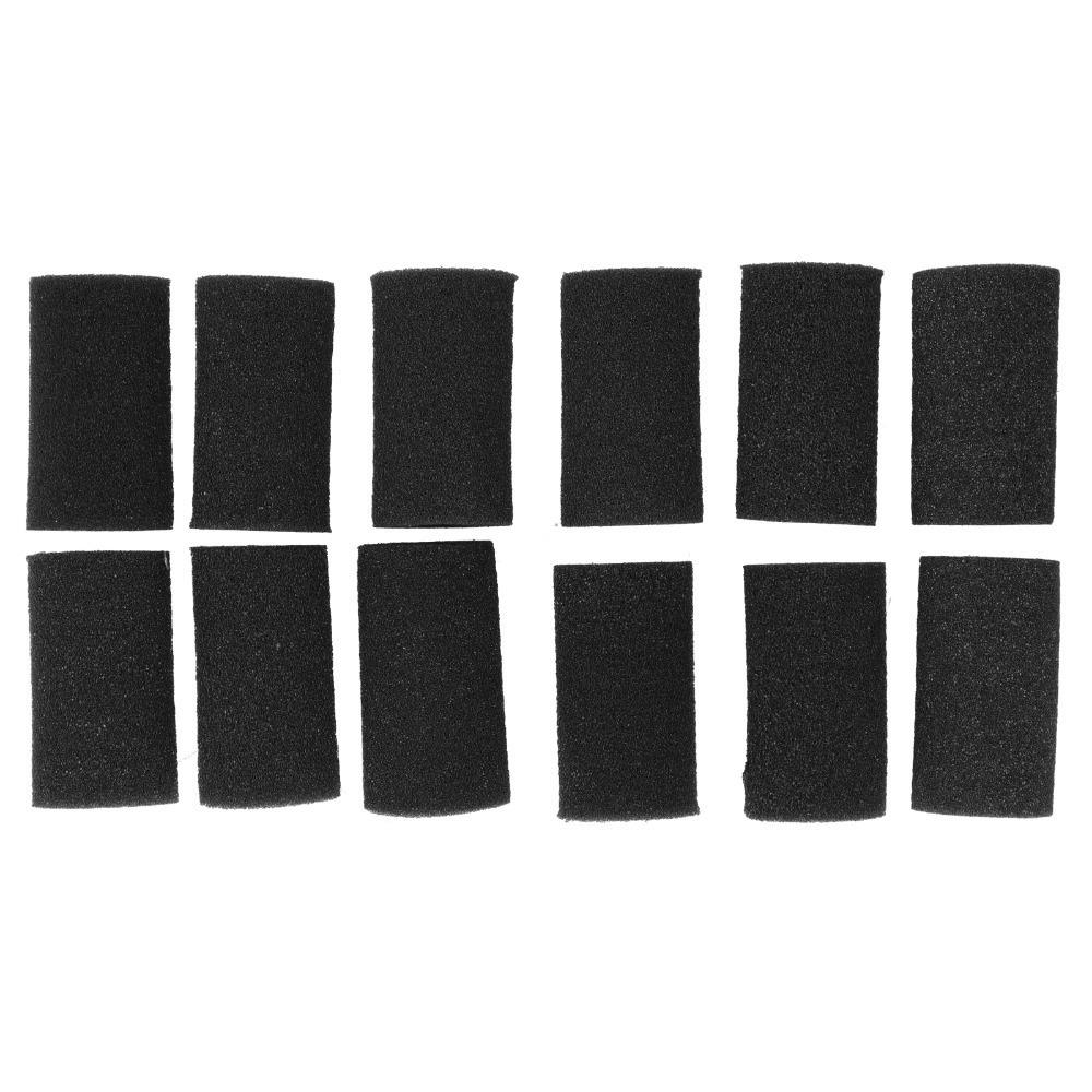 12Pcs Washable Fish Tank Filter Sponge Reusable Intake Filter Sponge Sponge Column Filter Aquarium 12Pcs