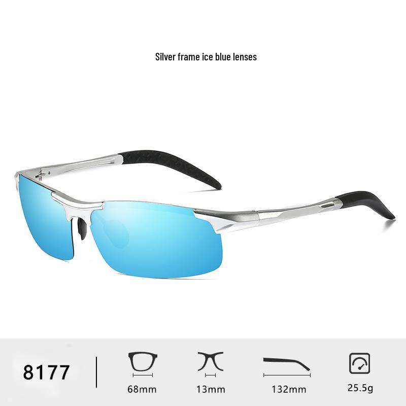 Men's Polarized Aluminum-Magnesium Sunglasses 8177 - Day & Night Vision