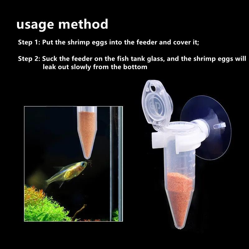 Automatic Fish Feeders Tapered Aquarium Red Worm Feeding Feeder Worm Funnel Cup Fish Food Feeding Tool Fish Aquarium Accessories