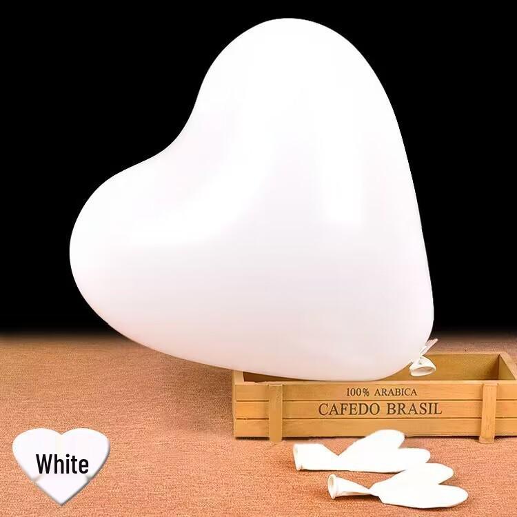 Cross Love Heart Balloons: 6-inch, 10-inch, 12-inch Heart-Shaped Balloons for Weddings and Birthdays