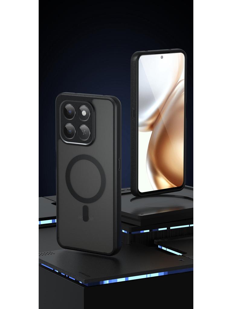 Honor X9D Smart Magnetische Mattierte Transparente Sturzsichere Hülle