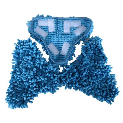Steam Mop Pads Replacement Microfiber For H2O X5 Steam Cleaning Rag Chenille Reusable Cloth 24.5*18CM