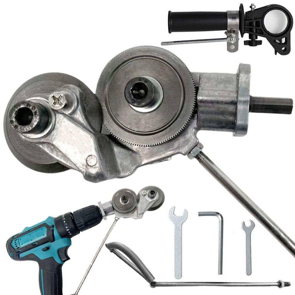 

Аксессуары для инструментов, прочная пила для листового металла с двойной головкой, модификация сверла, приспособление, резак для металлических пластин