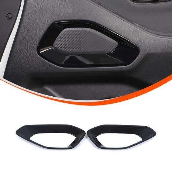 ABS Gloss Black Interior Door Panel Frame Styling Trim For Nissan Frontier +