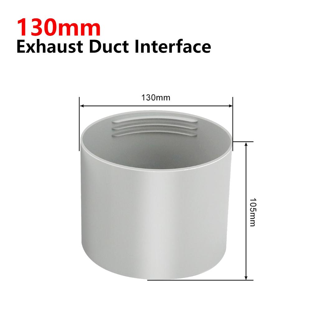 1.5/2M Portable Flexible Conditioner Exhaust Hose Tube 13/15cm Exhaust Pipe Hose Connector Interface for Mobile Air Conditioning
