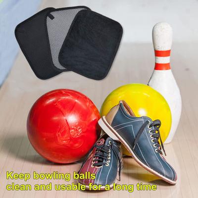 Bowling Ball Microfiber Towel Anti-slip Grip Bowling Quick-drying Washable Dirt Oi Cleaner Shammy