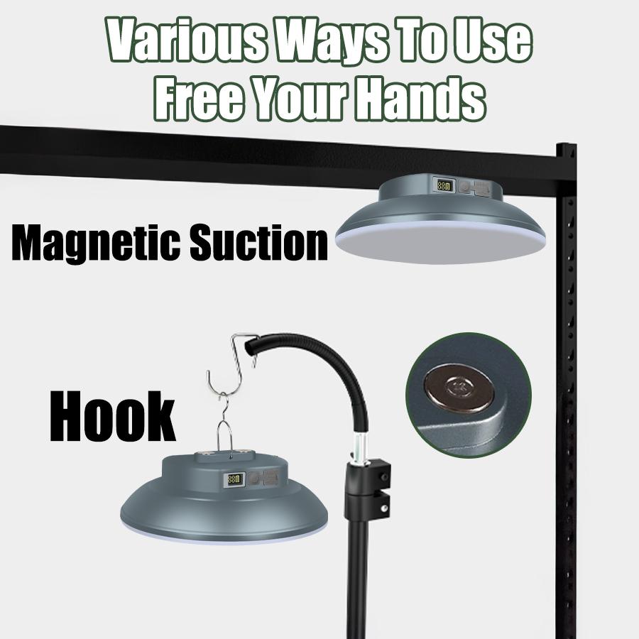 MultiFunctional LED Portable Lantern Super Bright Night Emergency Lighting Torch Outdoor Waterproof Camping Magnetic Tent Light