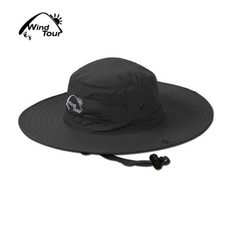 

Windtour Unisex Breathable Wide-Brimmed Hat Outdoor Dark gray All yards