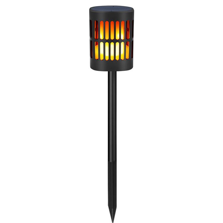 Solar Flame Wall & Garden Lamp with Plug-in Option