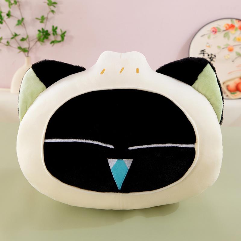 

Кукла Ло Сяохэй Кукла маленького черного котенка Кукла Воина-медведя Плюшевая игрушка Накидка-подушка для дивана Домашняя декоративная кукла 30cm【0.3kg】