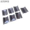 7pcs Window Lift Button Sequ Trim Fit for Toyota Camry Corolla RAV4 Highlander Kluger C-HR CHR Avalon Sienna