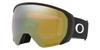 Oakley Óculos de Proteção Flight Path L Fosco Sálvia Ouro Iridium Tamanho Único, Lente Preta/Prizm,