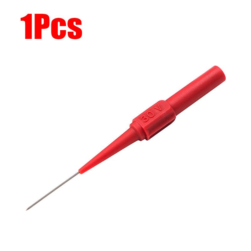 30V Car Tip Probes Diagnostic Tools Auto Multimeter Test Lead Extention Back Piercing Needle Tip Probes Car Repair Accessories