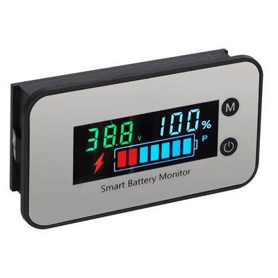 Kanemoti Voltmeter Digital Car Motorcycle Fuel Meter Outside Temperature Measurement
