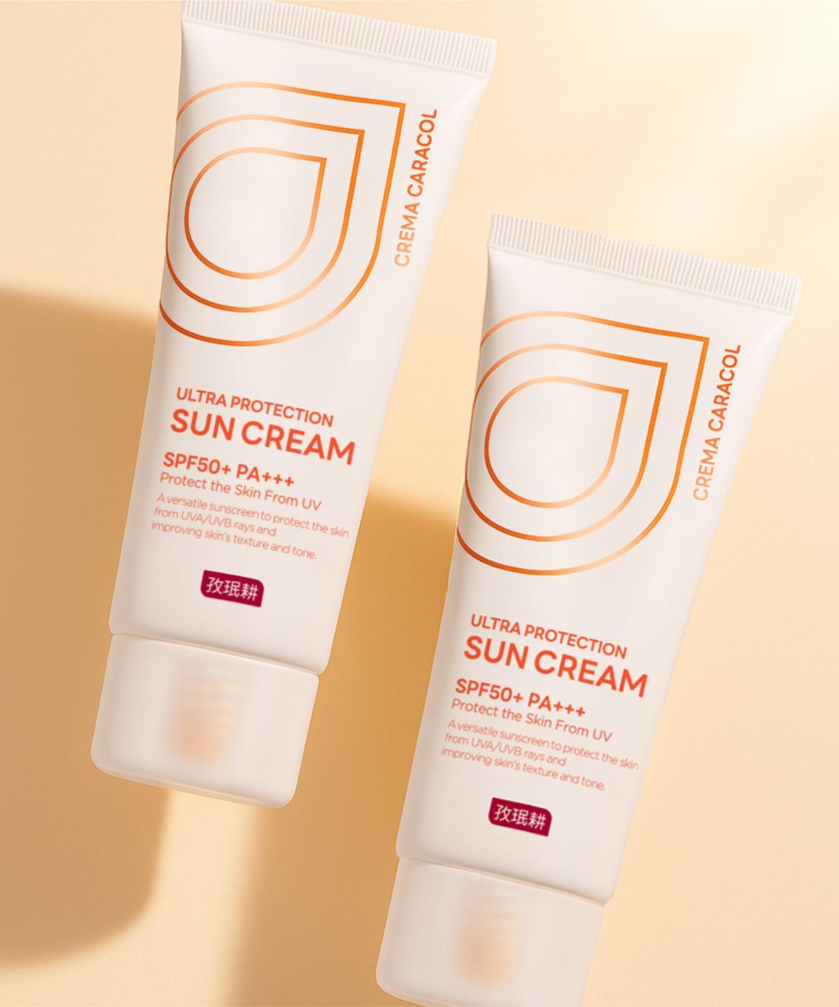 Crema Caracol Ultra Protection Snail Tone-Up Sun Cream 50ml (2 pieces)