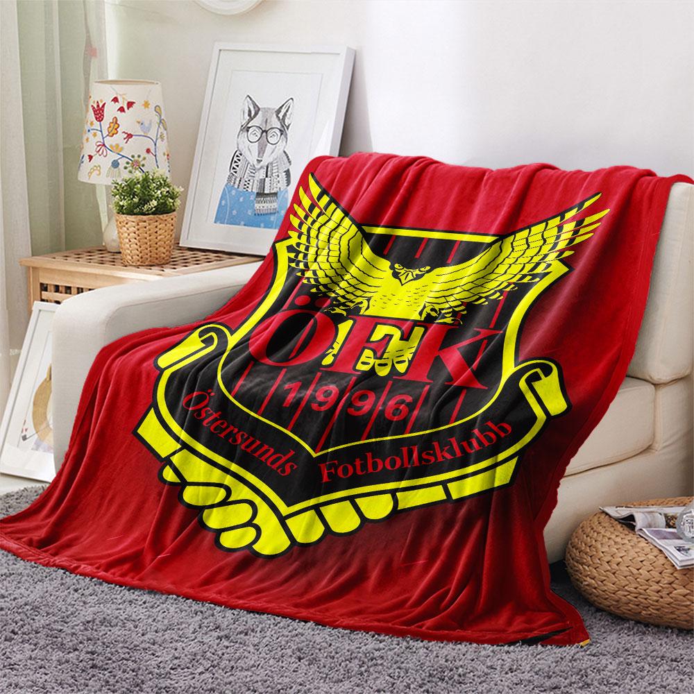 Östersunds FK FlAannel Blanket, High quality Comfortable for All Seasons, Home Decor, Warmth and Comfort