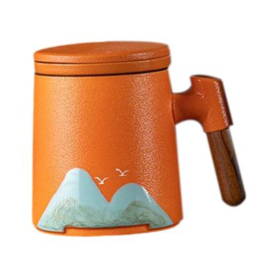 Tazza da tè in ceramica Tazza da caffè per adulti Mattina Porcellana Latte