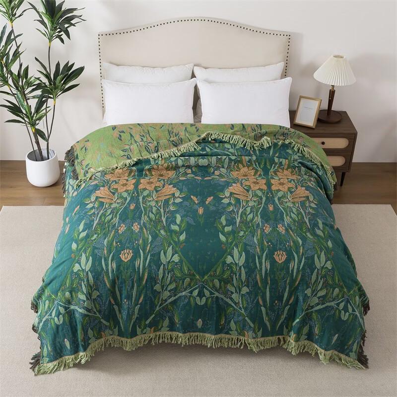 Brangdy Gauze Tassel Blanket