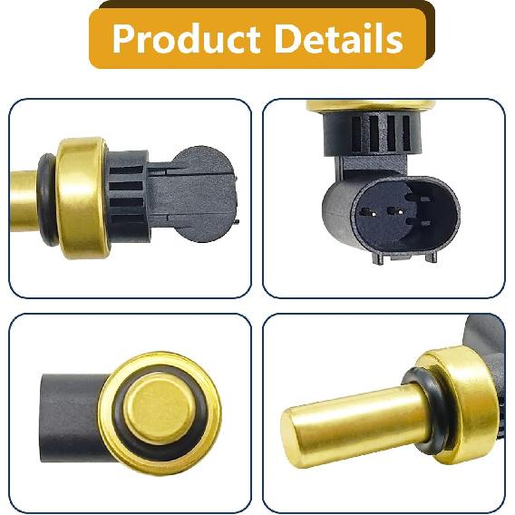 

55591401 Coolant Temperature Sensor, Compatible with Chevy Trax Crvze Sonic Bvlck Encore 2011 2012 2013 2014 2015 2016 2017, Replace The OE