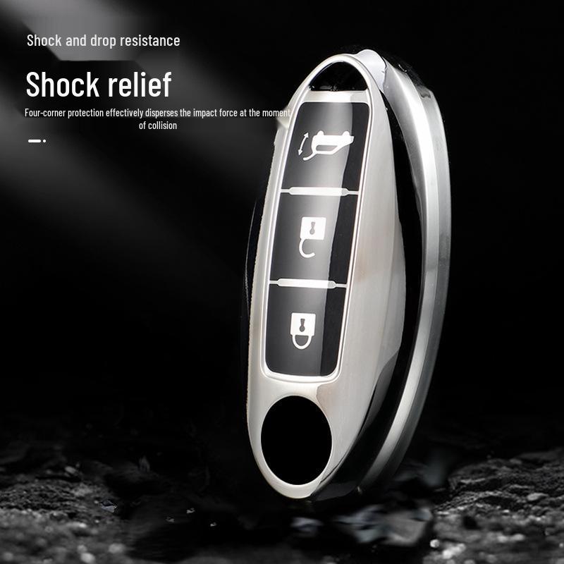 Kryt klíčenky Nissan pro Altima, Qashqai, Murano, Bluebird, Sylphy, Tiida