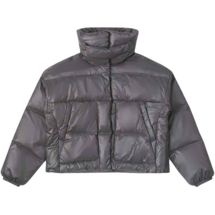 Converse Down Jacket Women s Gray 10026924-A02 XL