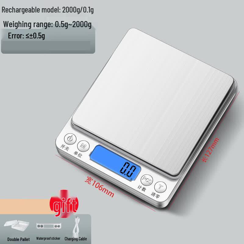 High-Precision Rechargeable Digital Scale