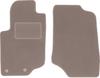Beżowe dywaniki przednie dla: Peugeot 207CC coupe, kabriolet (2006-2012)