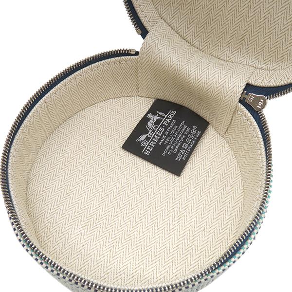 HERMES H103605M EvasionPouch Tower ash/Anyo Miro Array
