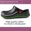 36-45 Unisex EVA Antiscivolo Impermeabile Resistente all'Olio Scarpe da Chef da Cucina Pantofole da Hotel Sandali da Lavoro Calzature