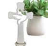 10PCS Wooden Crosses Standing Candlestick Projection Jesus Crucifix Christian Baptism Table Centerpieces First Communion Decor