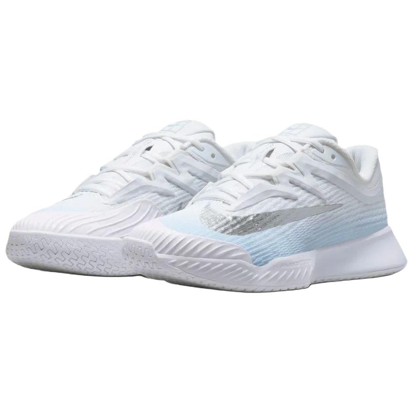 Nike Scarpe da Tennis Vapor Pro 3 Basse Donna Bianco Blu IR8252-401