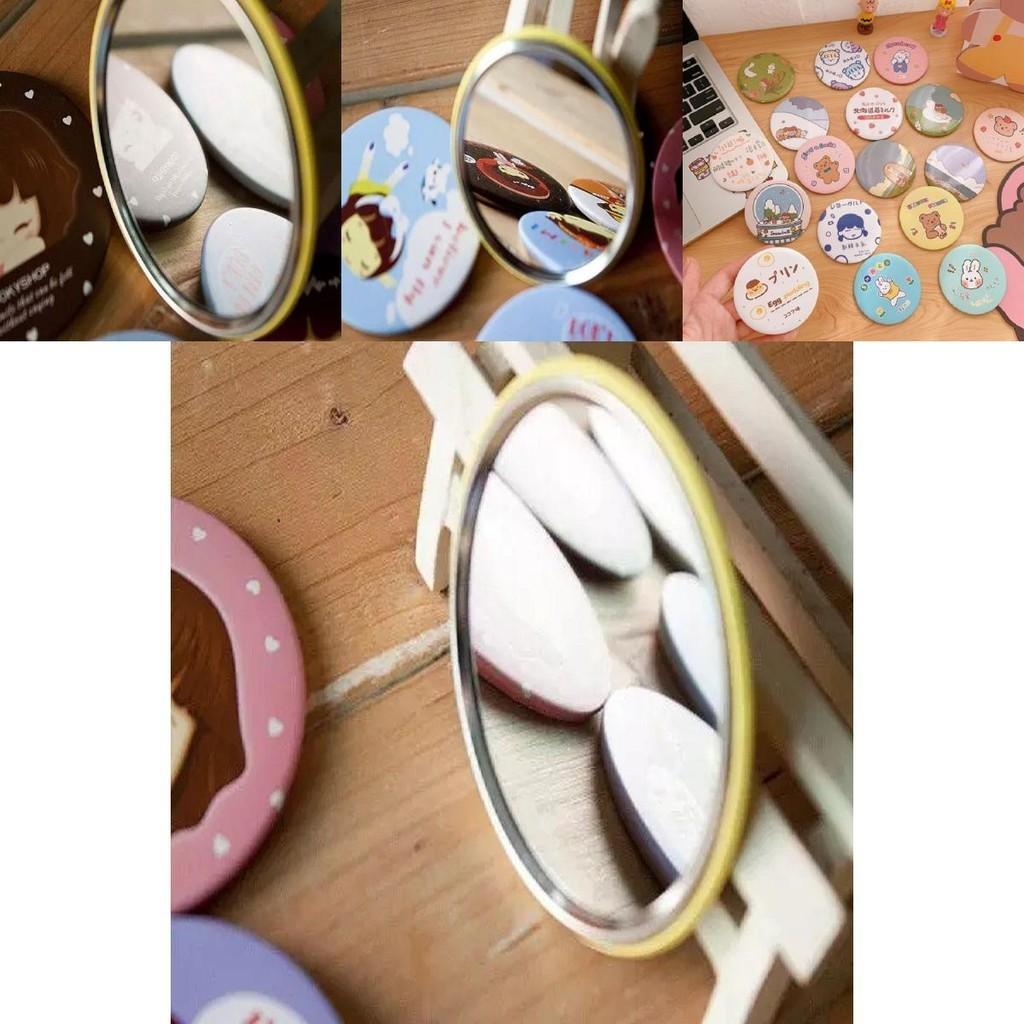 Fashion Mini Makeup Mirror Pocket Compact Cosmetic Vanity Girls Mirror