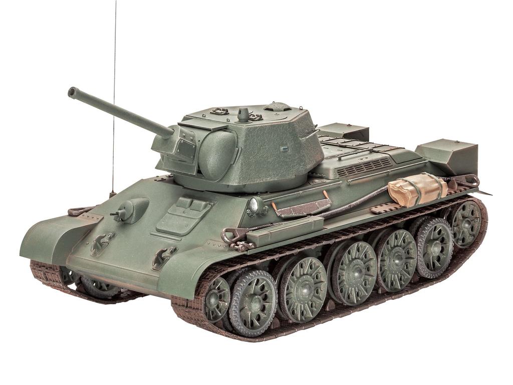 German level Soviet plastic model 1/35 T-34/76