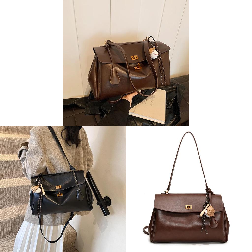 Pu Tote Bag For Women With Top Handle And Inner Zipper Pocket For Daily Commute