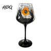 Bicchieri da Bevanda Festivi Bicchiere da Vino con Gambo di Halloween Calice Artistico Dipinto a Mano Set di Bicchieri a Tema Capacità 720ml Bicchieri Decorativi per