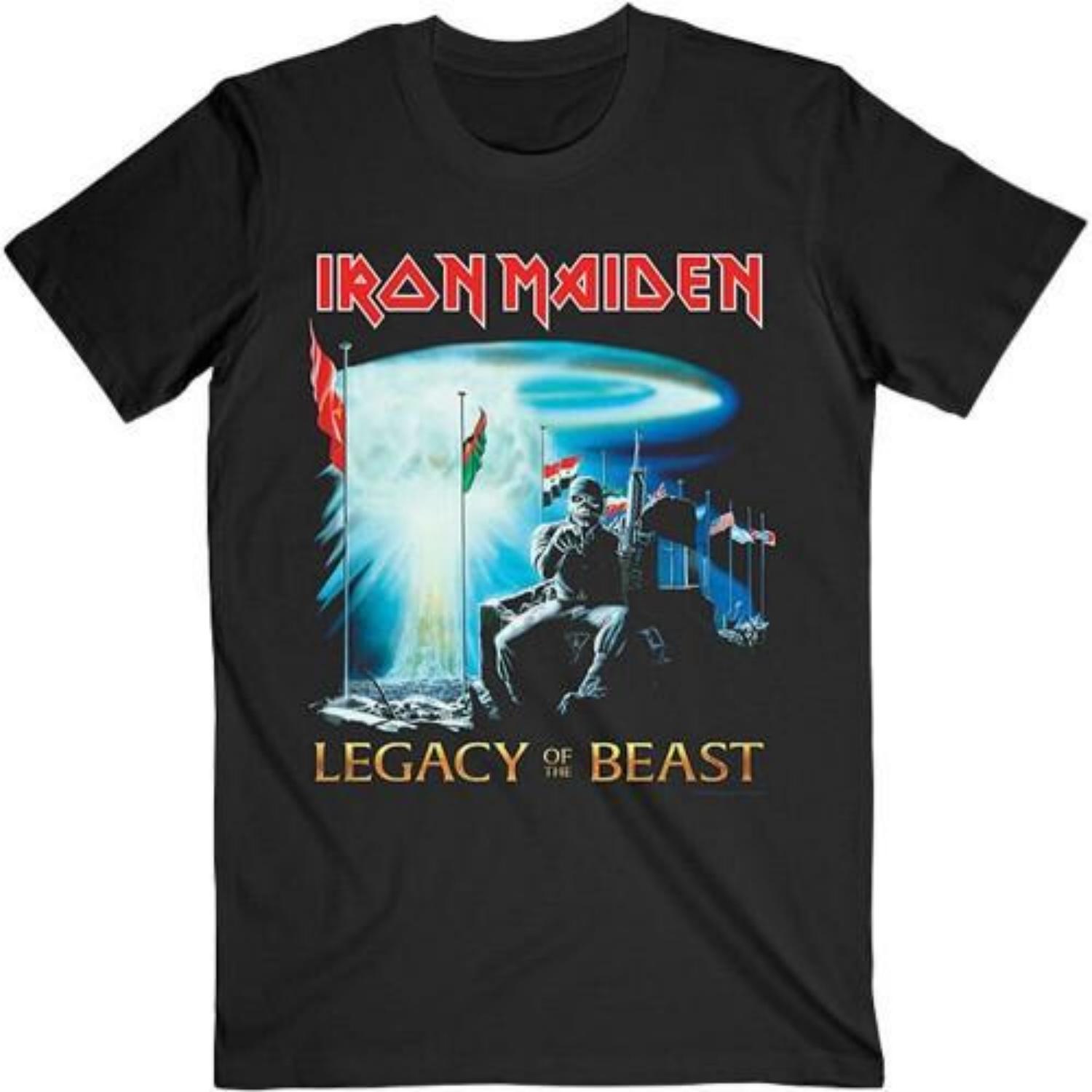 Iron Maiden Unisex Adult Two Minutes To Midnight T-Shirt S чёрный