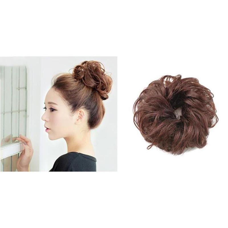 Мода женщин Curly эластичная синтетическая wig Headband – купить по низким ценам в интернет-магазине Joom