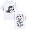 T-shirt Imprimé Mignon Dandadan Turbo Granny Anime Hommes Femmes Décontracté Coton Haute Qualité Vintage Oversize Manches Courtes
